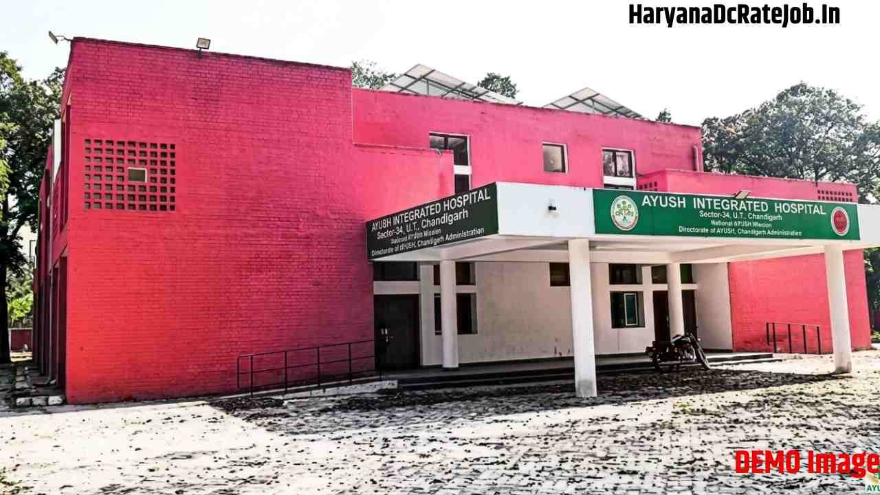 State Ayush Society Chandigarh Vacancy 2026