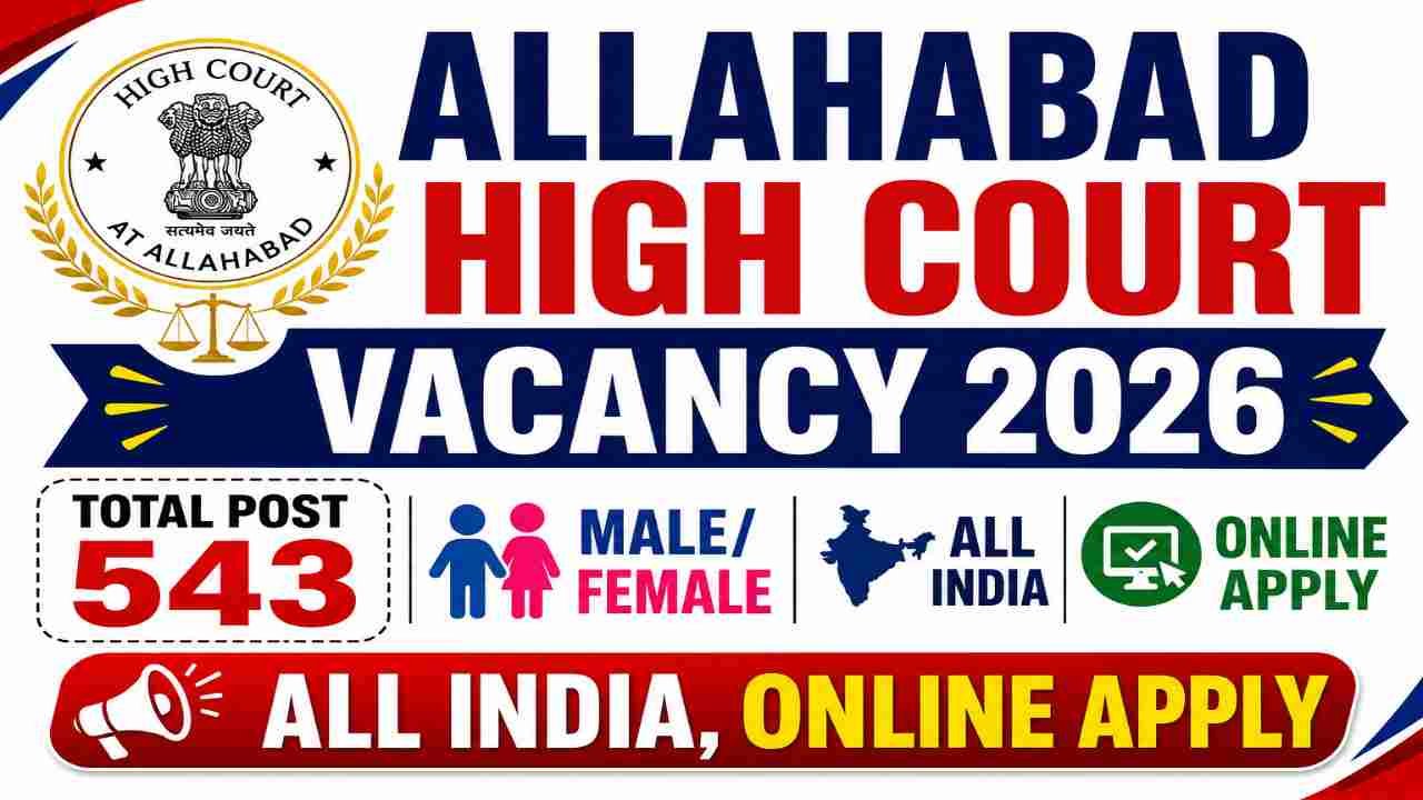 Allahabad High Court Vacancy 2026