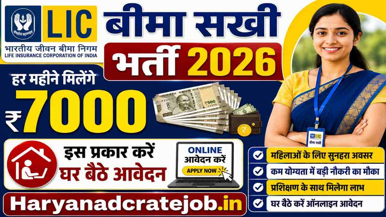LIC Bima Sakhi Bharti 2026