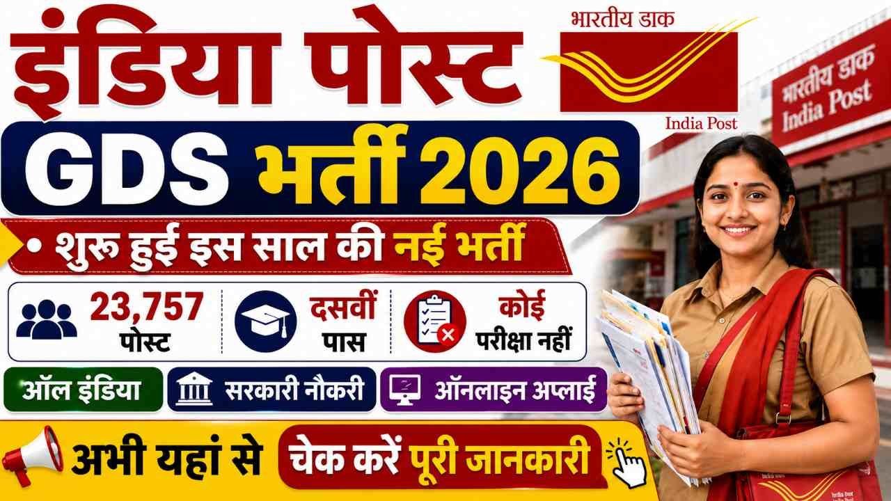 India Post GDS Vacancy 2026