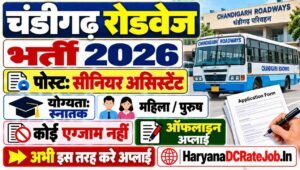 India Post Leave Form.pdf Chandigarh City Bus Services Society Vacancy 2026All India || No Exam ...